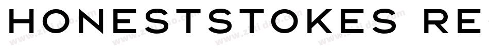 HONESTSTOKES Regular字体转换